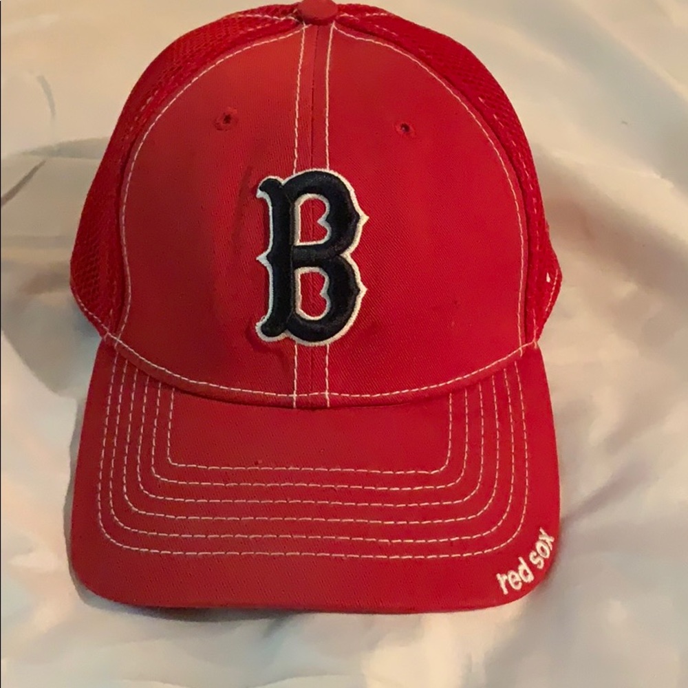 Red socks Boston baseball cap
